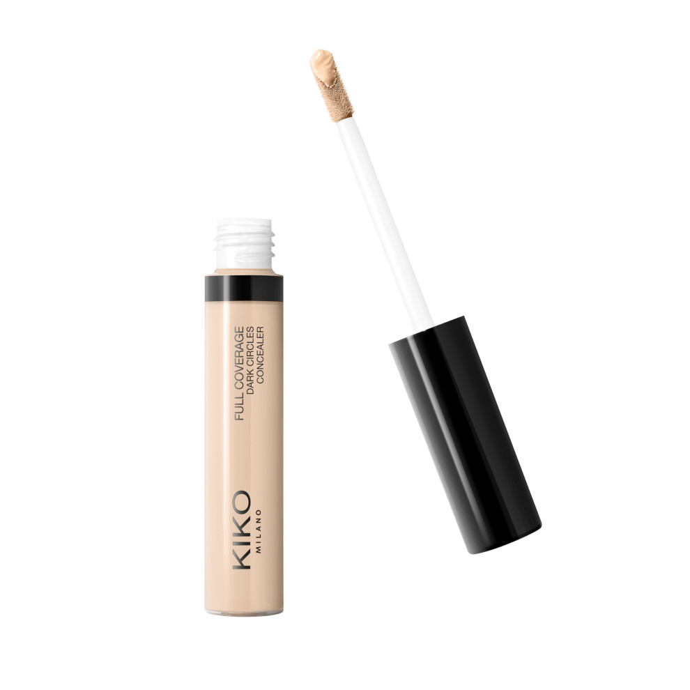 Kiko Milano Dark Full Coverage Circles Concealer 03 | High-Coverage Liquid Concealer For The Face And Eye Area