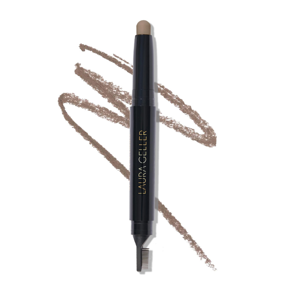 Laura Geller Beauty Laura Geller New York Define-N-Tame Brow Lifting Stick - Laminated Full Brows - Brow Wax - Eyebrow Colour - Taupe