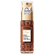 L'Or?al Paris Serum in Makeup for Mature Skin, Liquid Foundation with SPF 24, For a Radiant Complexion, Age Perfect, No. 510 Mahogany, 30 ml