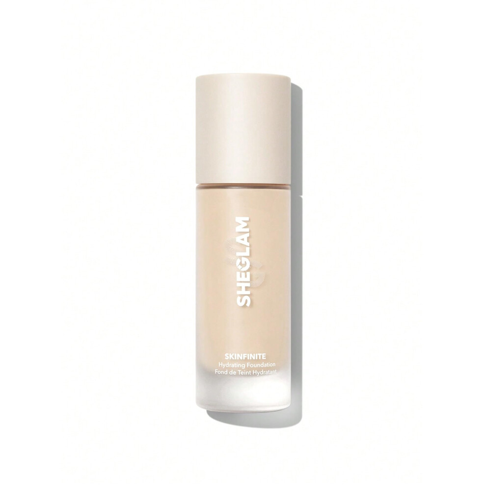 Sheglam Skinfinite Hydrating Foundation Flawless Dewy Foundation Hydrating Coverage Invisible Pore Concealer Pore-Less Non-Greasy Lightweight Natural
