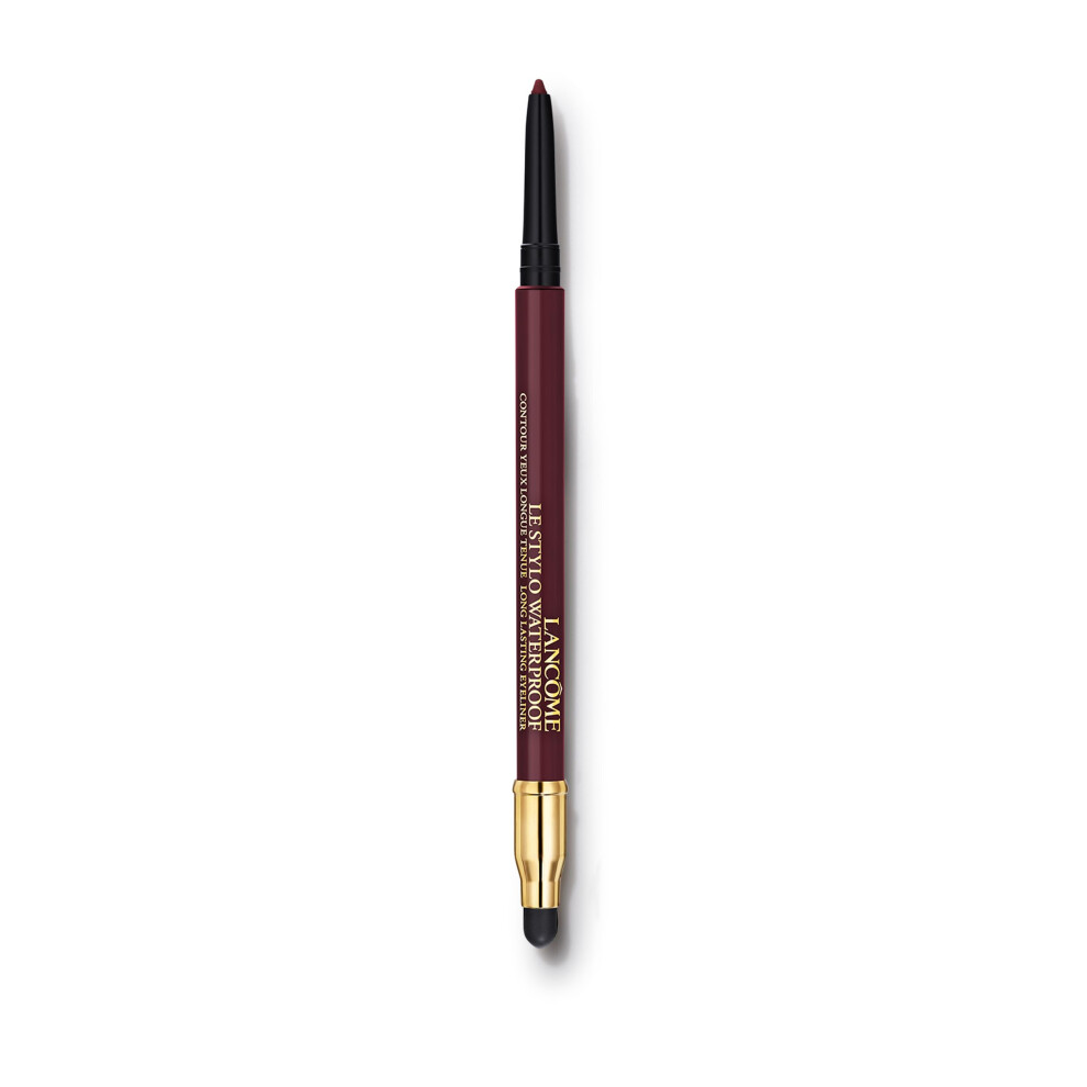 LancãÂ´Me Lanc?Me Le Stylo Waterproof Eyeliner - Long-Lasting, Creamy & Blendable Eyeliner Pencil With Smudger, 10 Ruby Fever