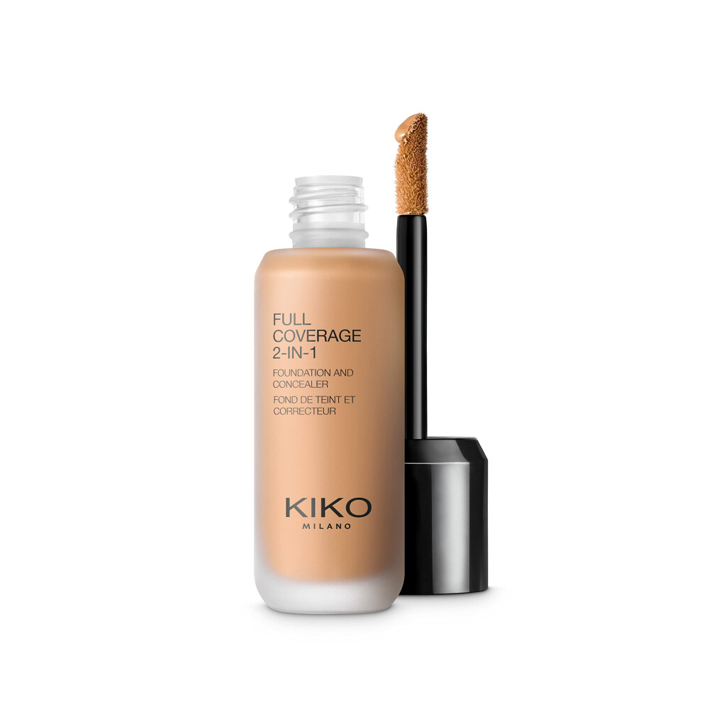Kiko Milano Full Coverage 2 In 1 Foundation & Concealer Wb80, 2 In 1 Foundation And Concealer, Superior Coverage