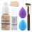 5PCS Liquid Foundation Set - Matte Liquid Full Coverage Foundation with Face Primer, Brush, Makeup Sponge Makeup Set (#102) 1