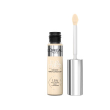 L'Or?al Paris Serum Concealer, Medium Coverage, Radiant Finish, With 1.5% Hyaluronic Acid and Caffeine, True Match, 0.5D, 10ml