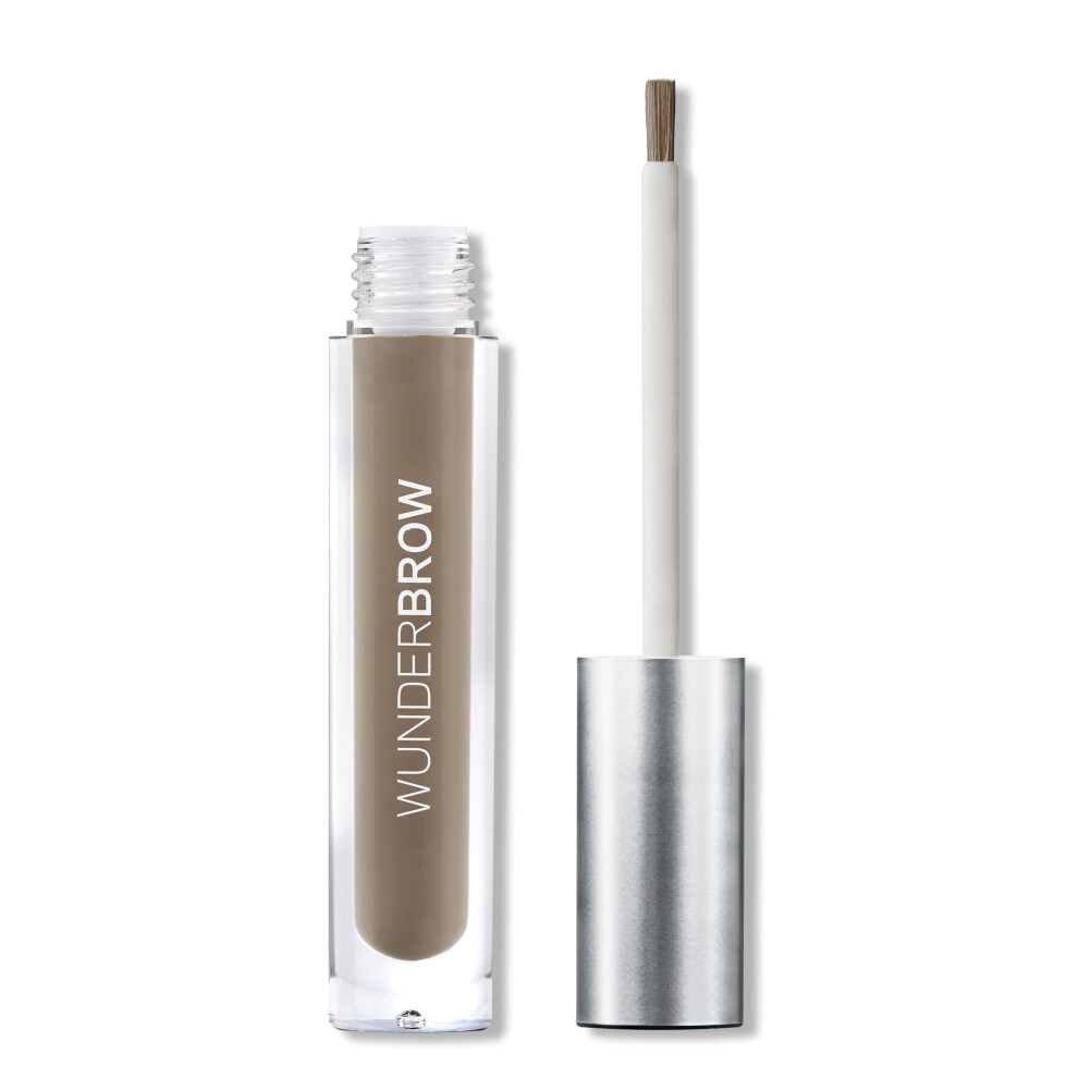 Wunderbrow Grey Eyebrow Gel, Waterproof, Smudgeproof, Lasts For Days, Shade: Taupe-, Vegan And Cruelty-Free