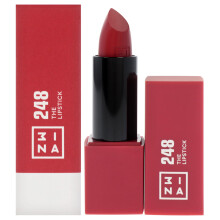 3INA MAKEUP - Vegan - The Lipstick 248 - Rubi red - Highly Pigmented Shades - Moisturizing Creamy Texture - Smooth Formula - Intense Color - Shiny