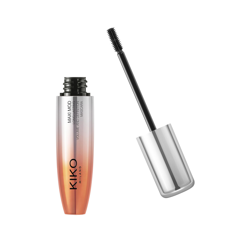 Kiko Milano Black Maxi Mod Volume & Definition Mascara | Long-Lasting 10-Hour Mascara With +200% Volume