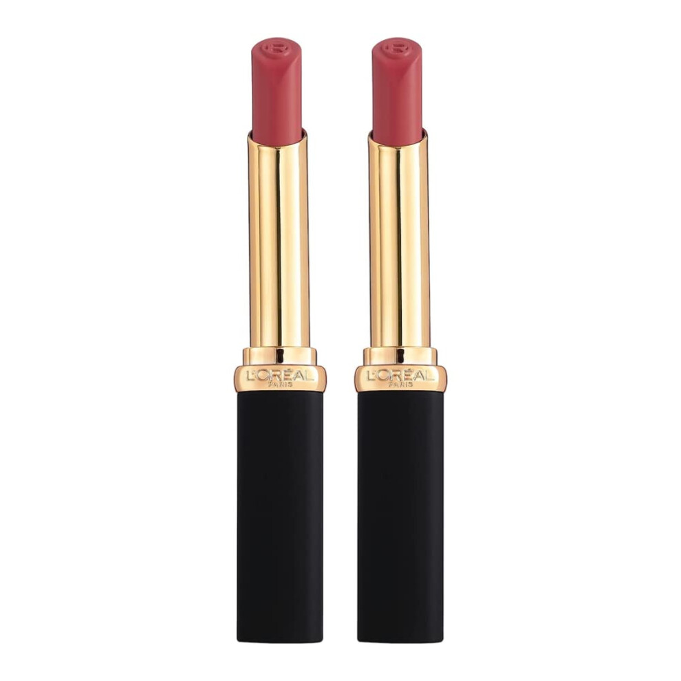 New L’oréal Paris 2 X L'oreal Color Riche Intense Volume Matte Lipstick - 640 Le Nude Independant Cream