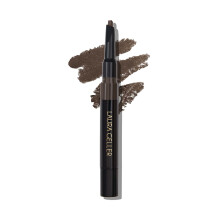 LAURA GELLER NEW YORK Sculpt-n-Stay Waterproof Brow Pencil & Gel (Dark Brown) - Precision 2-in-1 Waterproof Eyebrow Pencil for Perfectly Sculpted