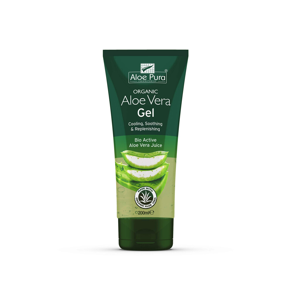 Aloe Pura Aloe Vera Gel Skin Treatment 200Ml Pack Of 4 Packaging May Vary
