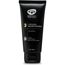 Green People For Men No. 3 Cooling Moisturiser - Natural & Organic Non-Greasy Face Cream - Paraben & Ethanol Free - Vegan, 100ml