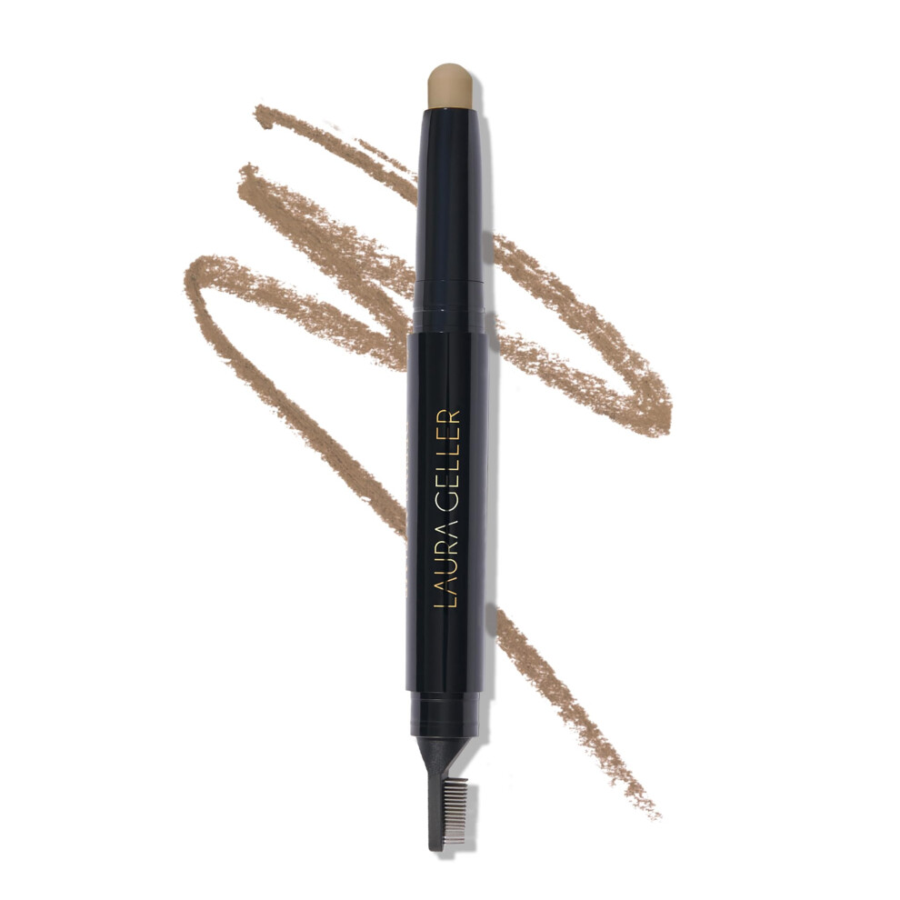 Laura Geller Beauty Laura Geller New York Define-N-Tame Brow Lifting Stick - Laminated Full Brows - Brow Wax - Blonde