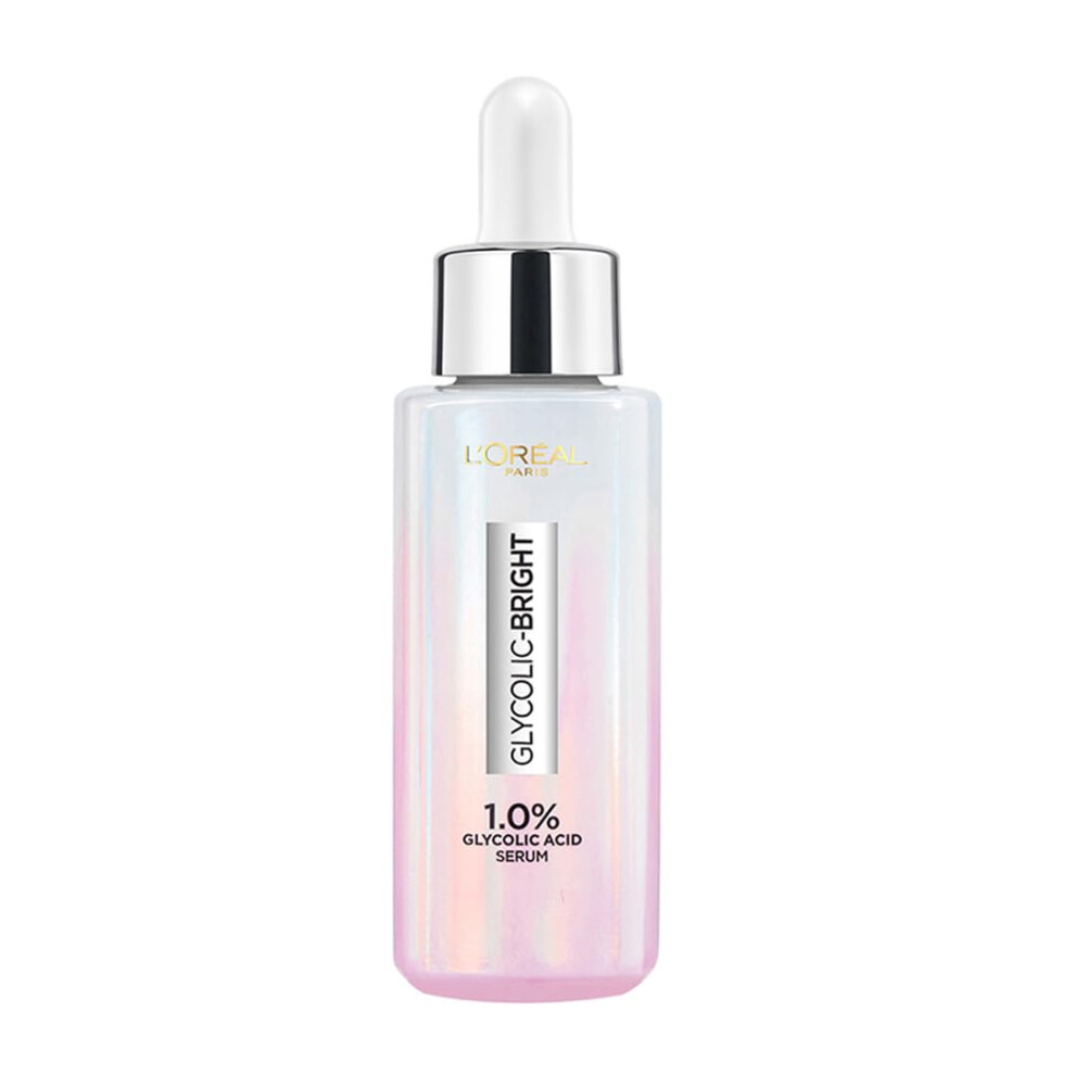 New L’oréal Paris L'or?Al Paris Instant Glowing Serum, 1% Glycolic Acid, 2% Niacinamide Serum, Visibly Minimizes Spots, Reveals Even Skin Tone, Glycolic Bright Skin, Glbsr030