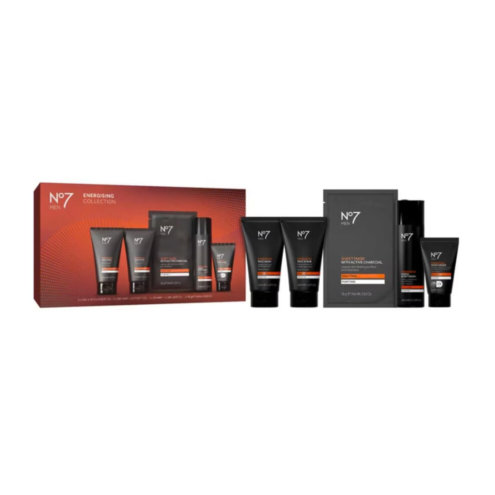 No7 Men Energising Collection Boxed Set