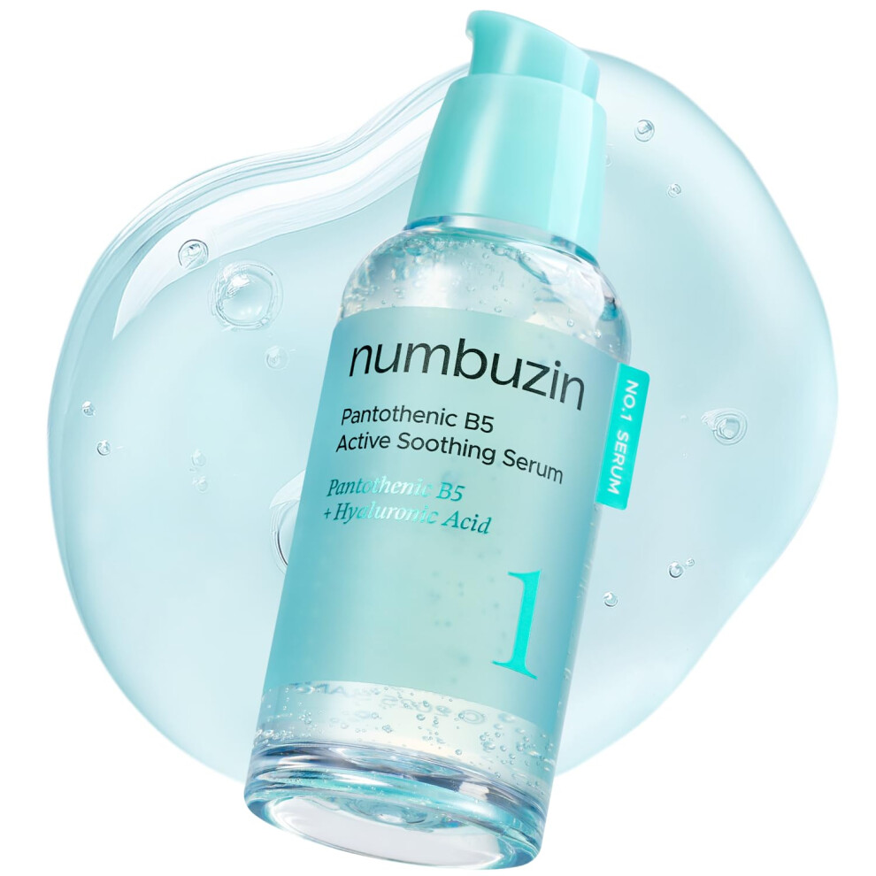 Numbuzin No.1 Serum | Pantothenic B5 Active Soothing Serum | Soothing, Hydrating | Pantothenic Acid, Niacinamide | Excess Oil Control, Reduces