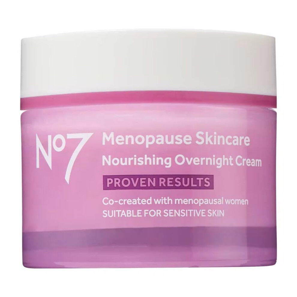 No7 Cream Menopause Skincare Nourishing Overnight 50Ml (Pack Of 1)