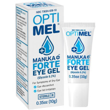 Optimel Manuka Honey Forte Eye Gel 10g - Dry Eye Treatment & Relief Eyelid Gel - Blepharitis, Corneal