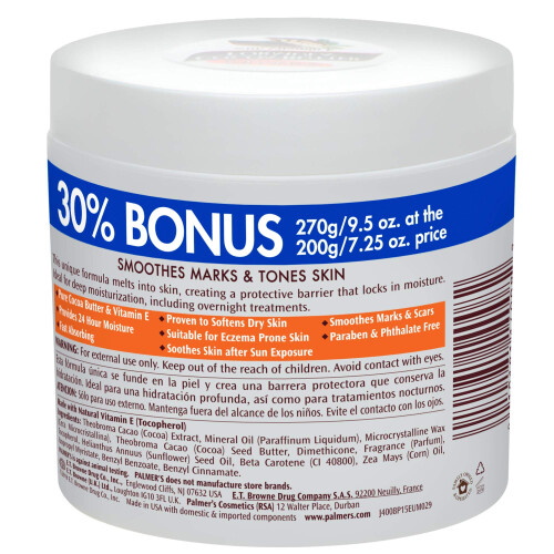 Palmer's Palmer's Cocoa Butter Solid Formula Bonus Pack [FREE ? 30% EXTRA] | 2 x Solid Formula Jars - 270g 2