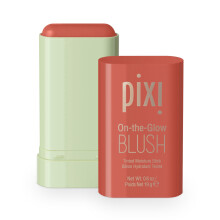 Pixi On-The-Glow Blush - Juicy, Hydrating Tinted Moisture Blush Stick With Ginseng, Aloe Vera & Fruit Extracts, For Cheeks & Lips, 19G 0.6Oz,