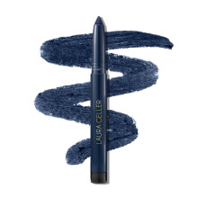 LAURA GELLER NEW YORK Longwear Kohl Kajal Eyeliner Pencil (Denim Kohl) Hydrating & Vibrant Eyeliner Pencil With Built in Sharpener For Expert