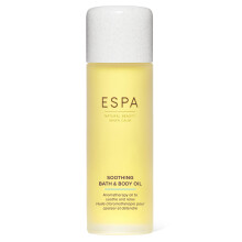 ESPA | Soothing Bath and Body Oil | 100ml | Myrrh, Rose Geranium & Frankincense | Magnesium, Ashwagandha, Essential Oils | Supports Skin's Natural