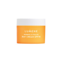 LUMENE Nordic-C [VALO] Day Cream SPF 15 | Hydrates and Boosts Radiance | Protection Against UVA/UVB | Arctic Cloudberry, Hyaluronic Acid & Vitamin C |