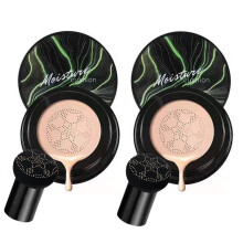 2PCS Mushroom Head Air Cushion CC Cream Natural Moisturizing Full Coverage Foundation Brightening Pigment BB Cream Matte Foundation Set Gift For Women