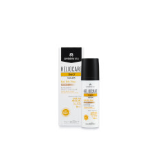 Heliocare 360 Colour Gel Oil-Free Bronze SPF50+ 50ml / Sunscreen For Face/Daily UVA UVB Visible Light Infrared-A Anti-Ageing Sun Protection/Matte