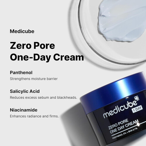MEDICUBE Zero Pore One Day Cream (50 ml) 2