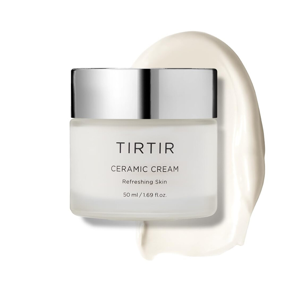 Tirtir Cream Natural Ceramide | Deep Moisturizer For Glass Skin, Polyglutamic Acid, Centella Asiatica Extract, Skin Barrier, Nature Derived