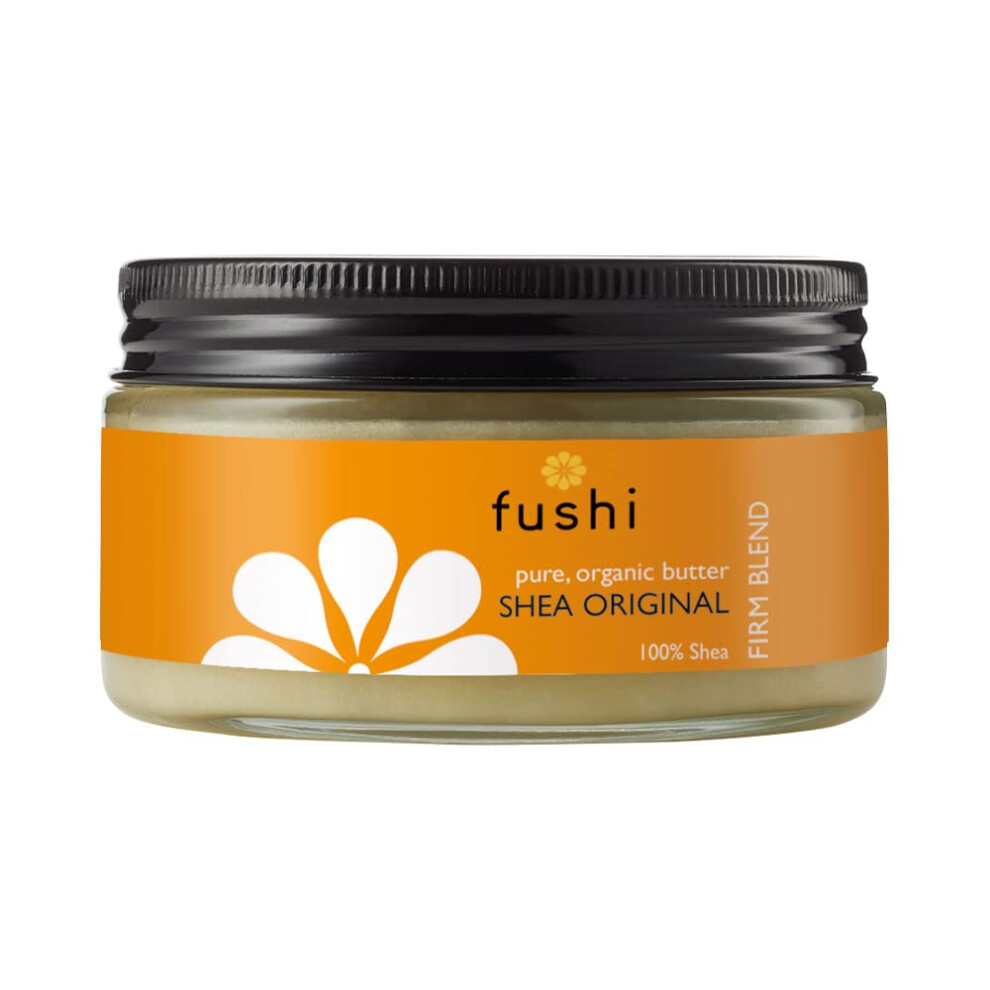 Fushi Organic Shea Butter 200G | Creamy, Handmade & 100% Pure | Vitamins A, E & F | Unrefined, Fresh-Pressed For Skin Soothing, Natural Healing &