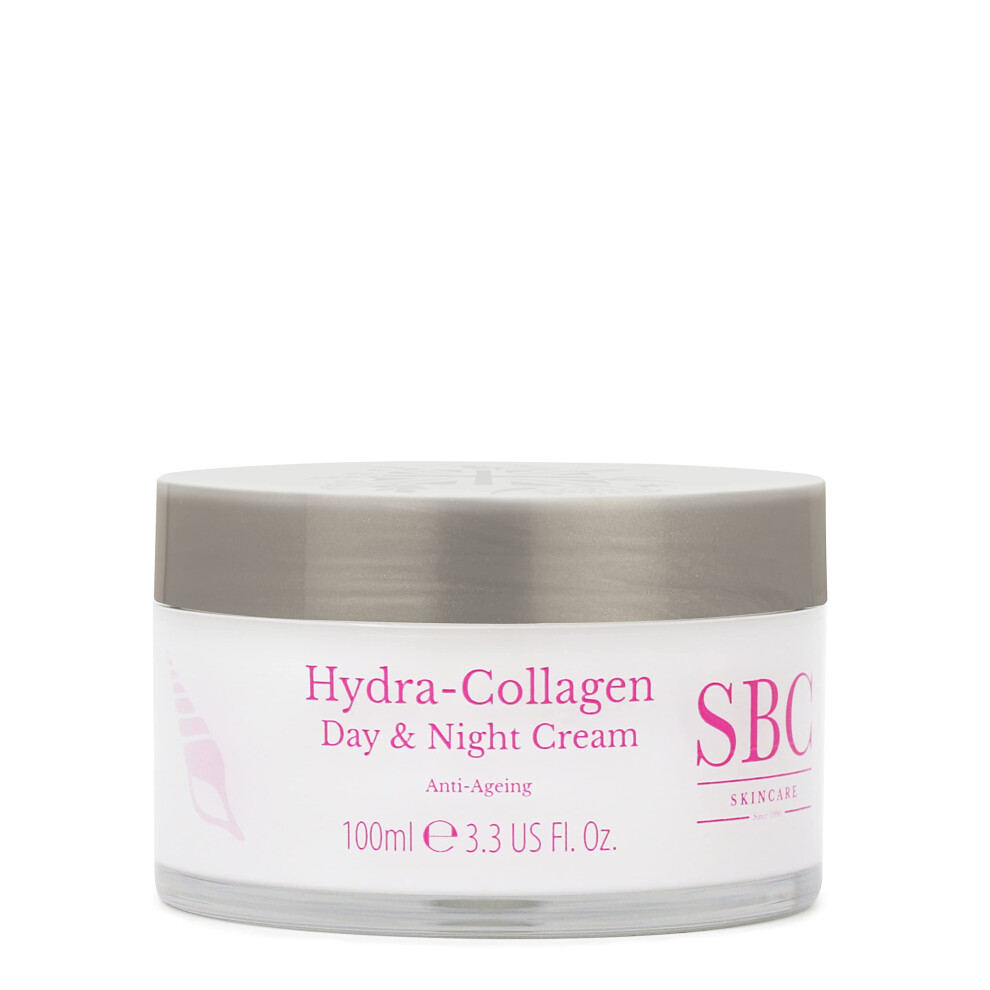 Sbc Cream Skincare's Hydra-Collagen Day & Night - 100Ml | Award-Winning Anti-Ageing | Day And Night Moisturiser For Sensitive Skin | Mature Skin
