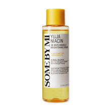 SOME BY MI Yuja Niacin 30 Days Miracle Brightening Toner 150ml ? Korean Skincare Face Toner with 12 Vitamins & Yuja Extract ? Daily Brightening Toner
