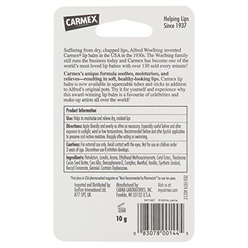Carmex Carmex Original Lip Balm Pot 7.5 g (Pack of 8) 1