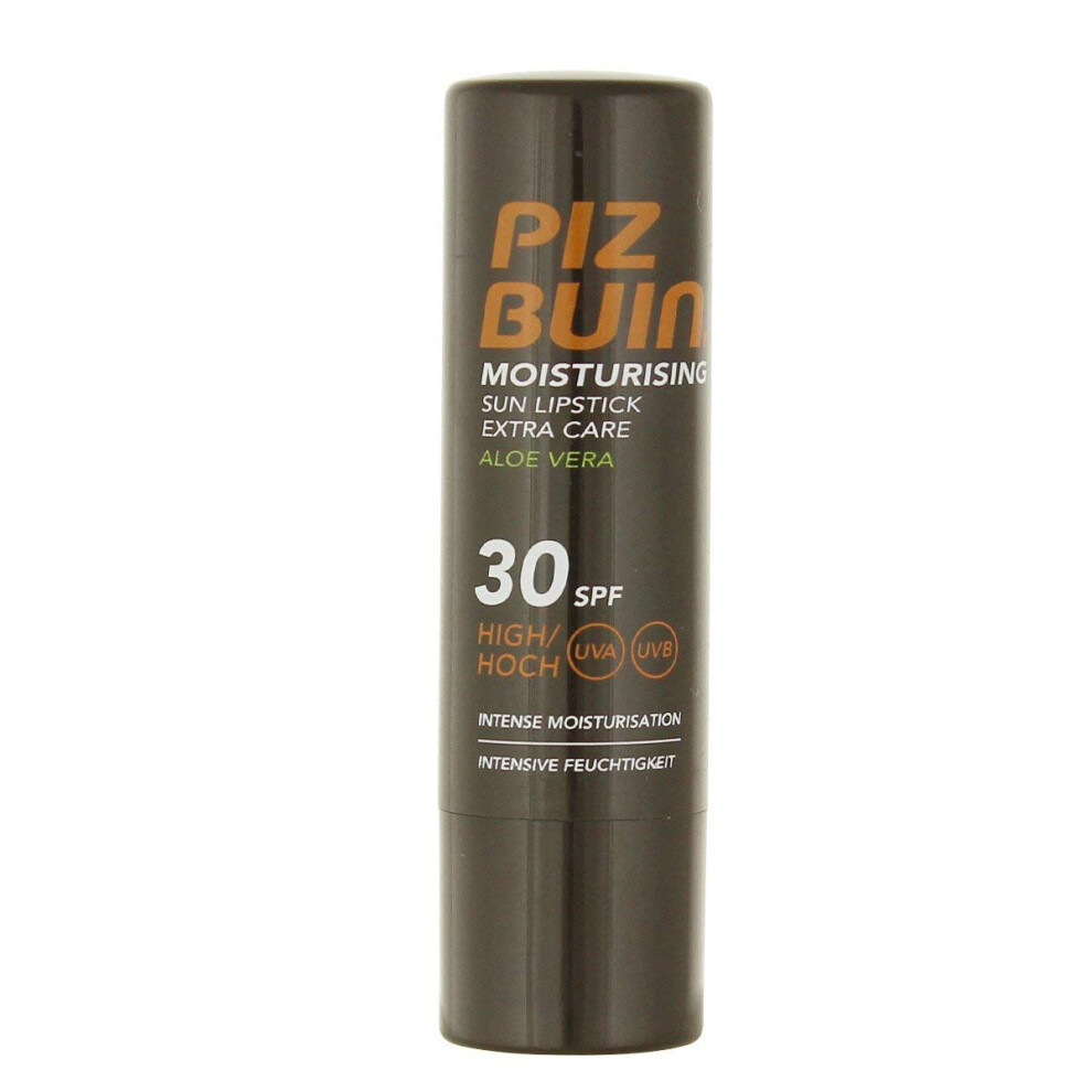 Piz Buin 4 X Moisturising Sun Lipstick Extra Care Aloe Vera Spf30 4.9G
