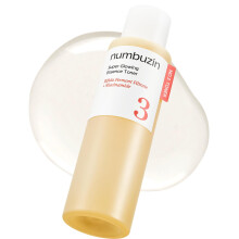 numbuzin No.3 Toner | Super Glowing Essence Toner | Skin Radiance, Pore Tightening, Skin Texture, Hydration | Fermented Ingredients, Niacinamide,