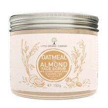 Oatmeal & Almond Face Scrub with crushed Walnut Shells ? a blend of Natural & Vegan Ingredients
