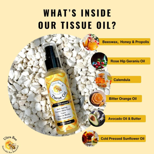 100% Natural Ultra Bee Tissue Oil 2