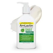 AmLactin Daily Moisturizing Body Lotion | Instantly Hydrates, Relieves Roughness | Powerful Alpha-Hydroxy Therapy Gently Exfoliates | Smooths Rough,