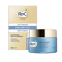RoC Multi Correxion Even Tone + Lift Night Cream | Moisturiser for Face with Niacinamide | 50 ml