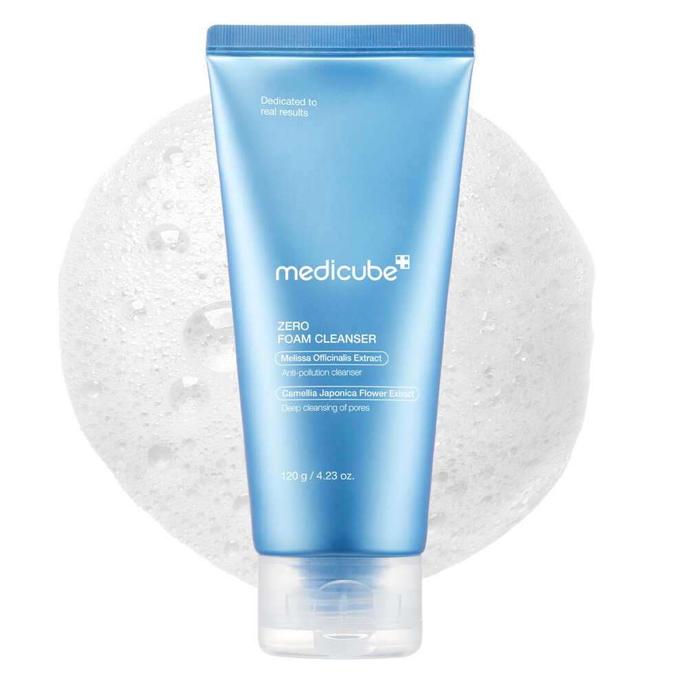 Medicube Zero Foam Cleanser For Sensitive Skin - Sebum Control, Moisture Balance, And Pore Minimization | Korean Skincare 120G