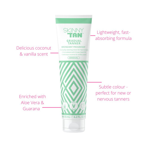 Skinny Tan Gradual Tanner, 125ml 1