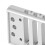 10-Hole Blues Harmonica Comb Part for SP20 Aluminum Alloy Silver Accessory 3