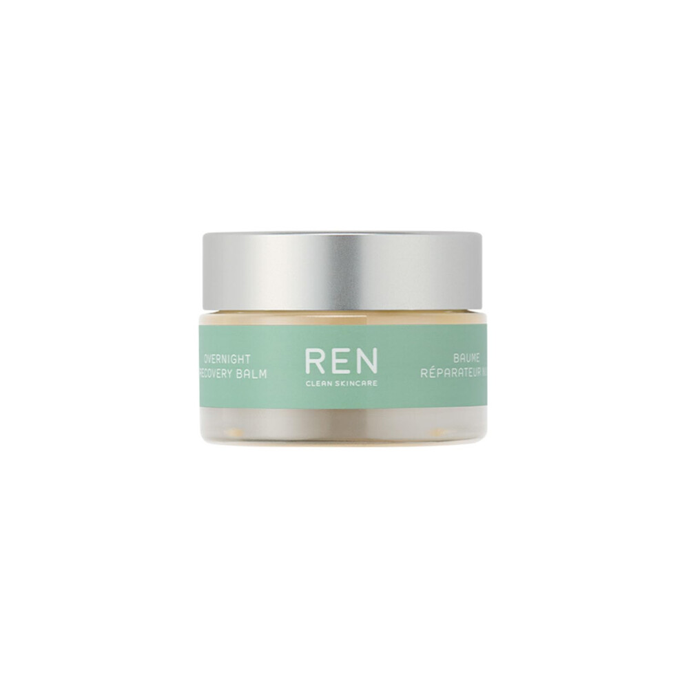 Ren Clean Skincare Evercalm Overnight Recovery Balm, Travel Size 15Ml