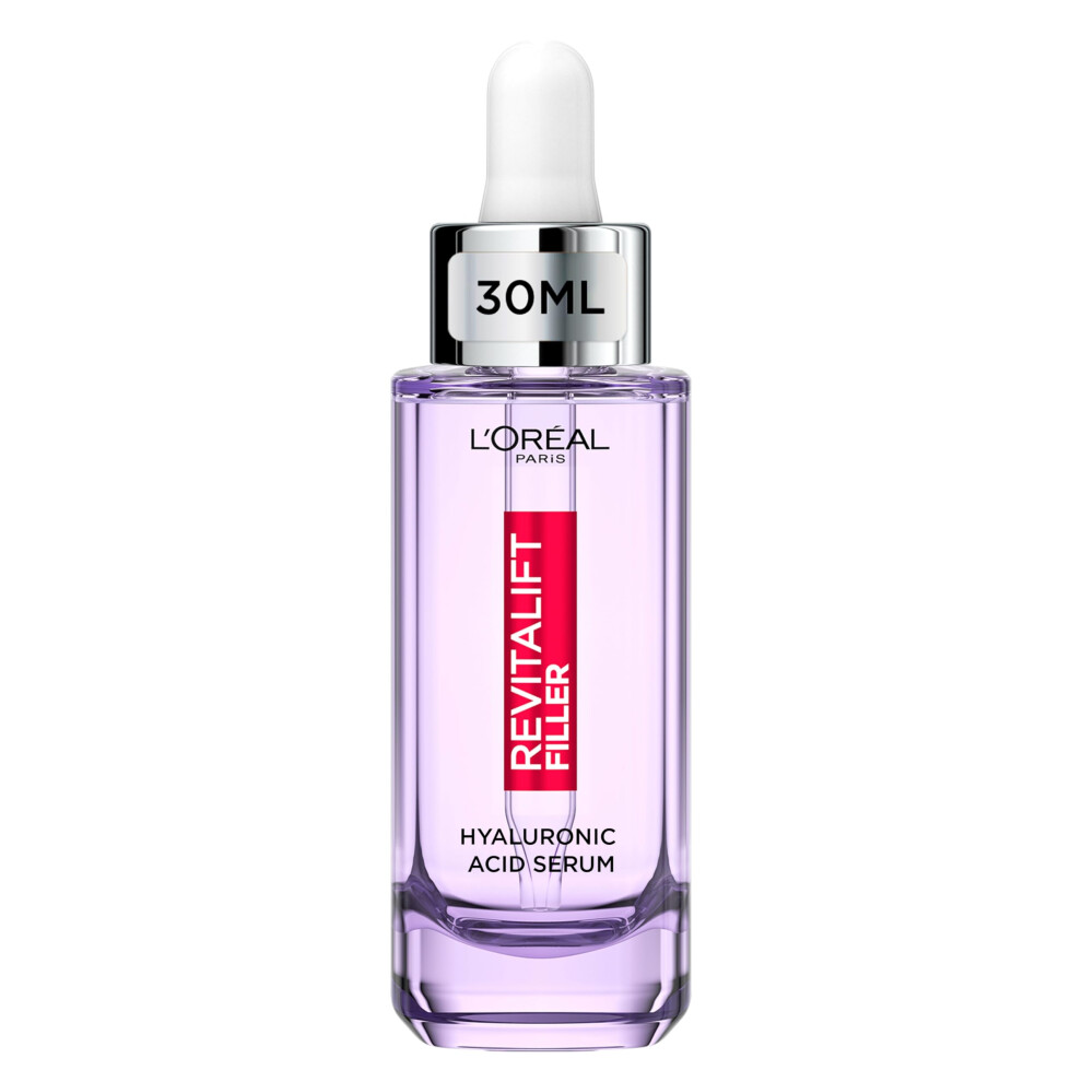 L’oréal Paris L'or?Al Paris Revitalift Filler Hyaluronic Acid Serum [1.5% Pure Concentrated Micro-Epidermic Hyaluronic Acid], Dropper Serum, Intensely Hydrates &