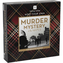 Reusable Murder Mystery at the Manor After Dinner Party Game For Adults, Host Your Own Games Night Scottish Highland Theme, 3 Alternative Endings