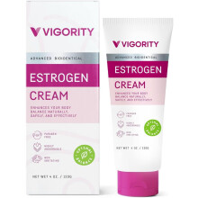 Estrogen Cream For Women, Natural Bioidentical, Hot Flashes Menopause Relief, Estrogen Cream With Wild Yam, Menstrual Cycle & Body Balance Support,