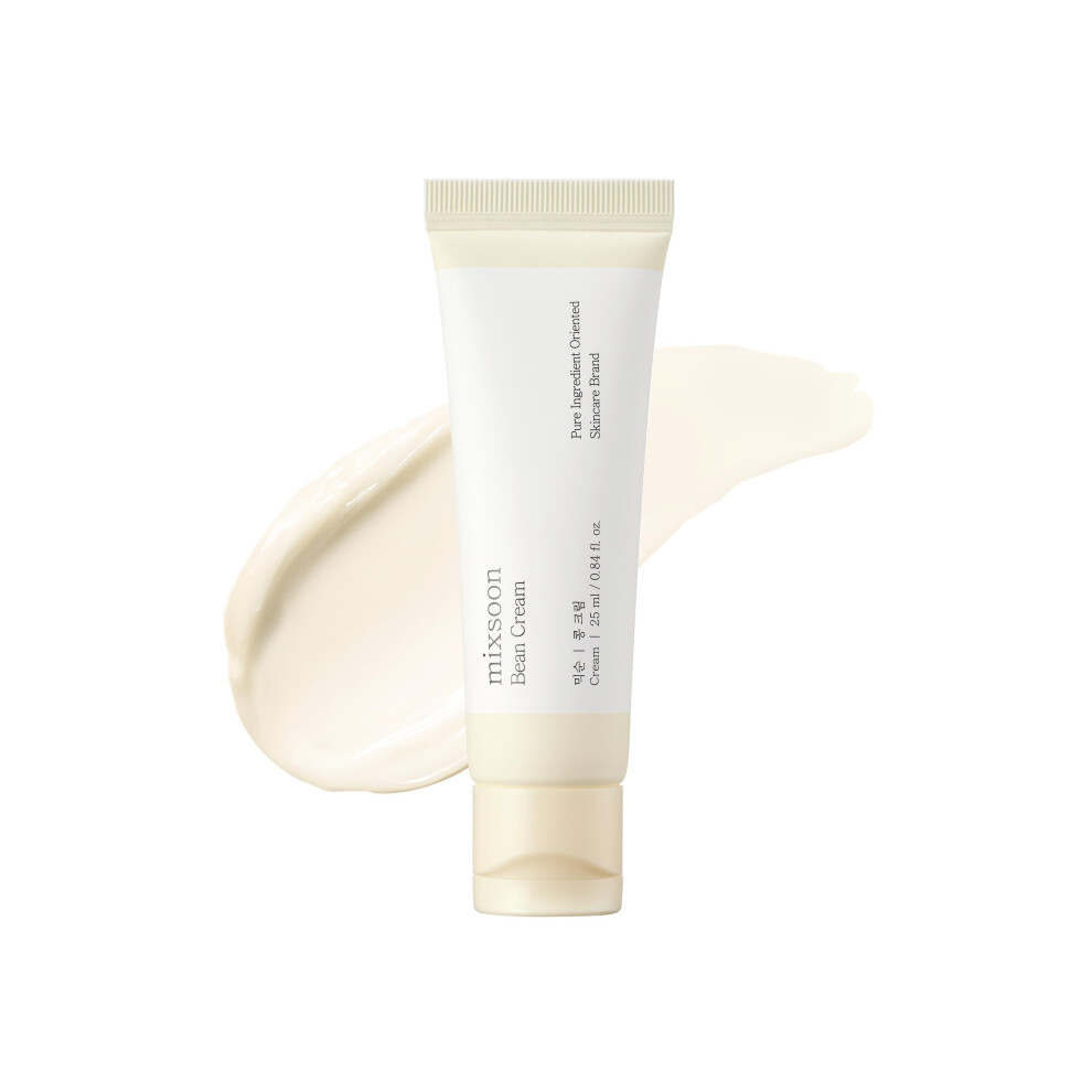 Mixsoon Cream Bean Vegansnail, Nourishing, Long-Lasting Soothing Hydration, Pore & Sebum Control, Korean Skin Care (25Ml)
