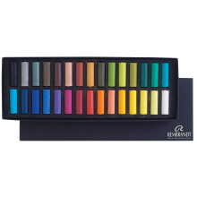 Rembrandt Professional Soft Pastel Set General Colour Selection | 30 Half Pastels