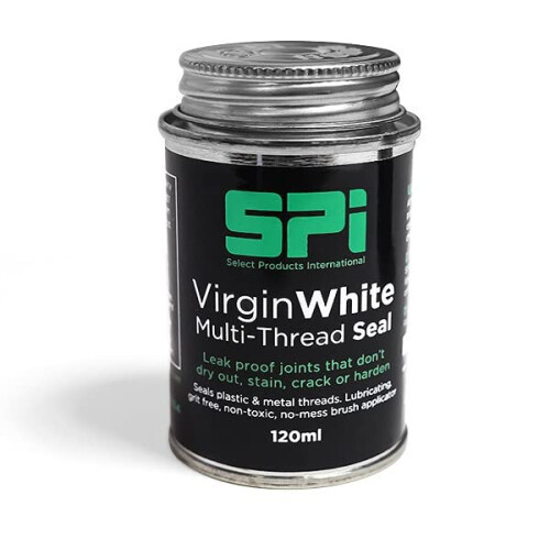 SPI Virgin White PTFE Thread Paste - Size 120ml